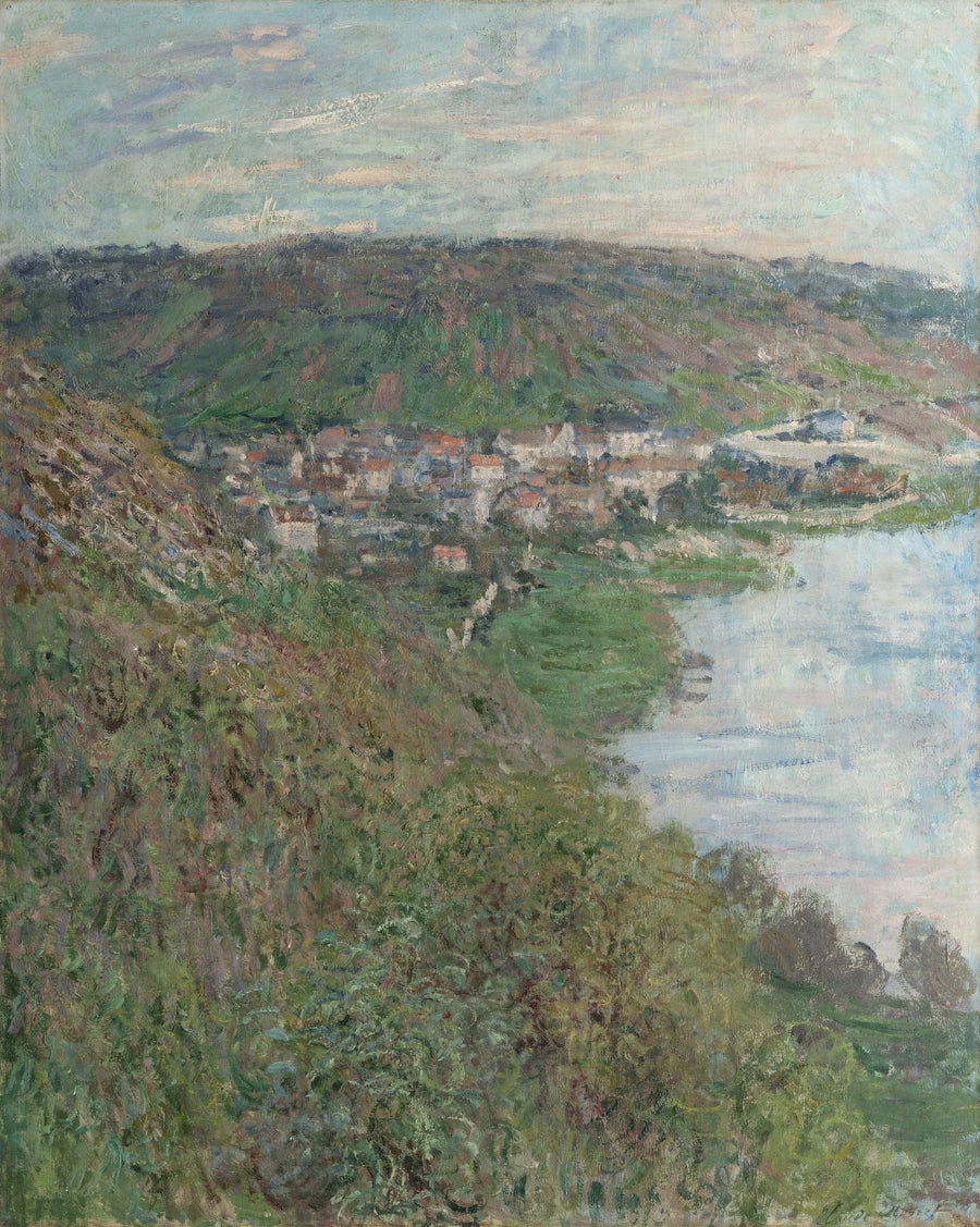 Vista di Vétheuil W603 - Claude Monet