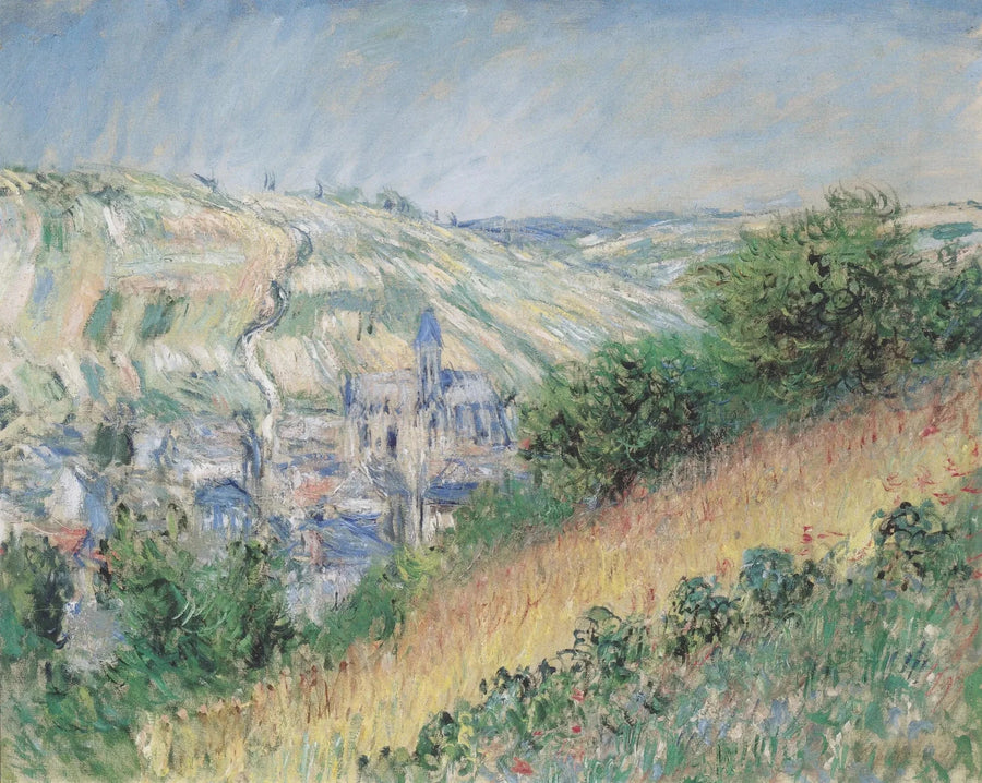 Vista di Vétheuil W696 - Claude Monet