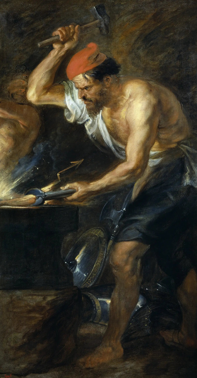Vulcain forge les foudres de Jupiter - Pietro Paolo Rubens