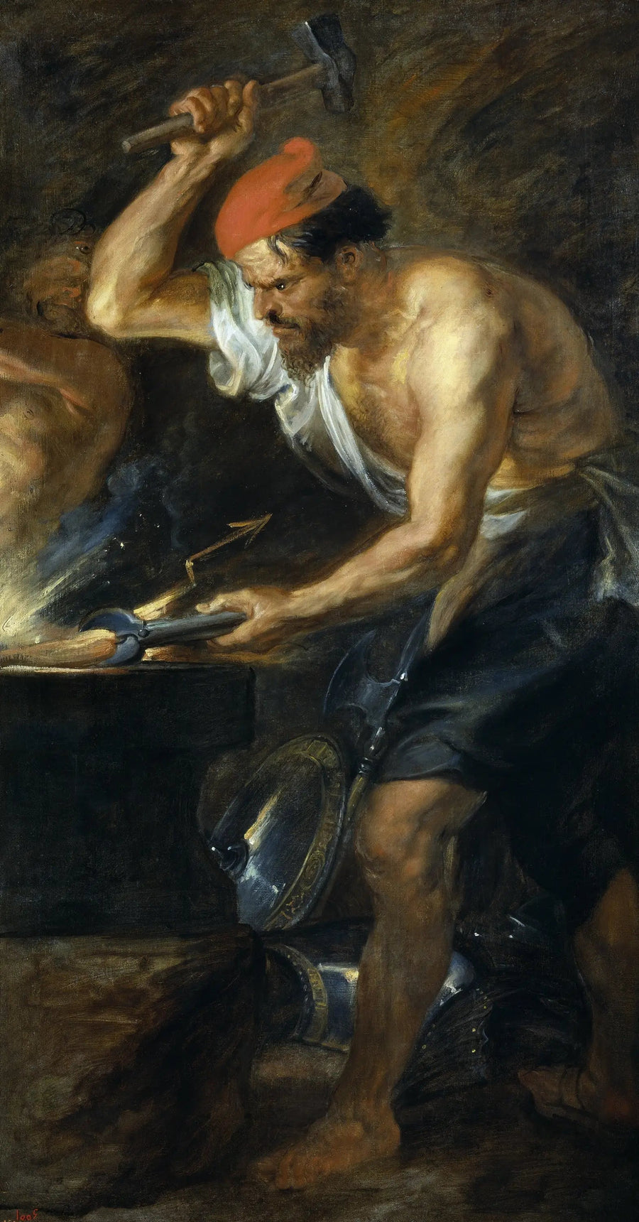 Vulcain forge les foudres de Jupiter - Pietro Paolo Rubens