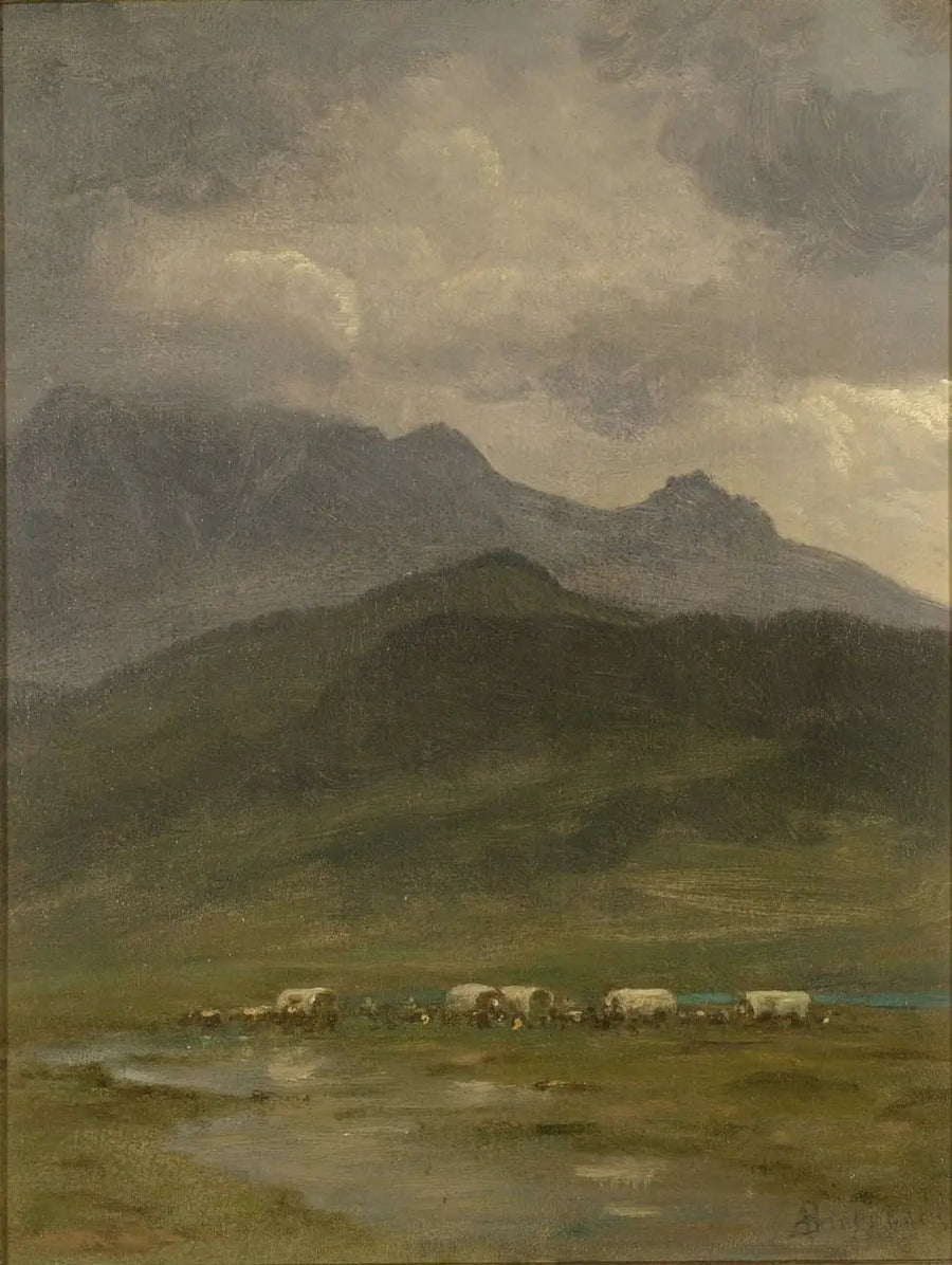 carrozze coperte - Albert Bierstadt
