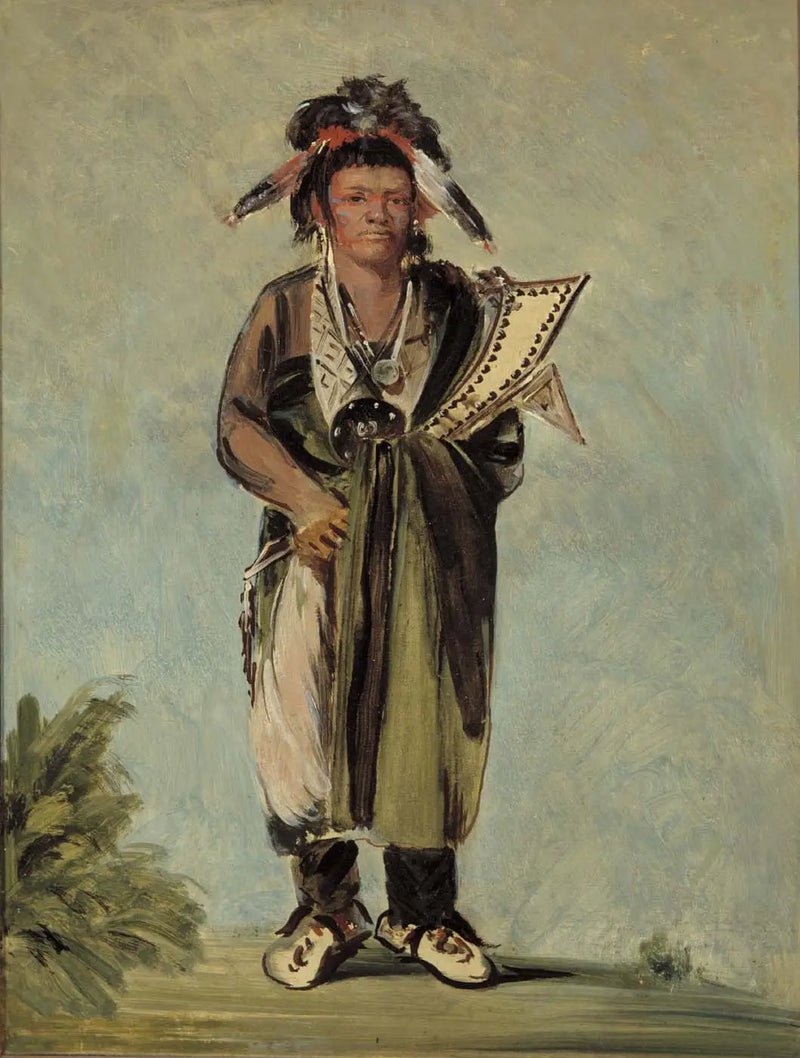 Wah-kón-ze-kaw, Il serpente - George Catlin