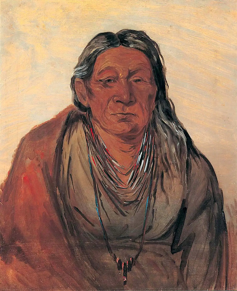 Wah-pe-séh-see, Madre del Capo - George Catlin