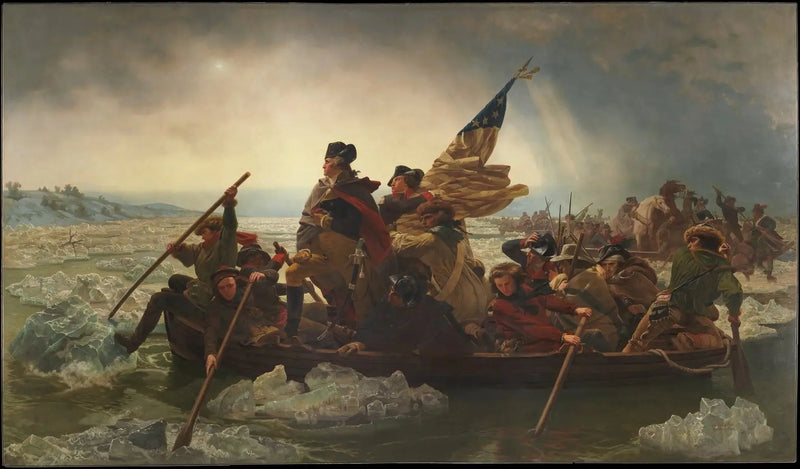 Washington che attraversa il Delaware - Emanuel Leutze