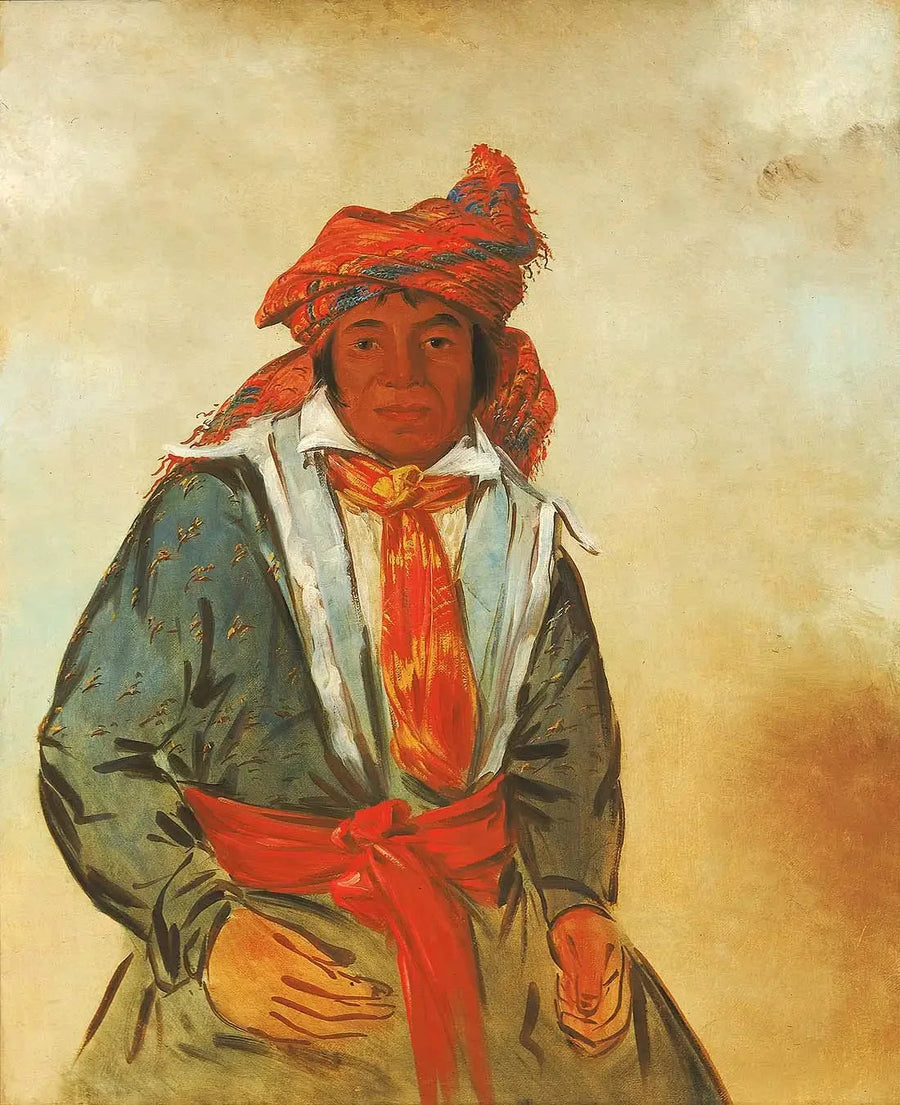 Wat-ál-le-go, un coraggioso - George Catlin