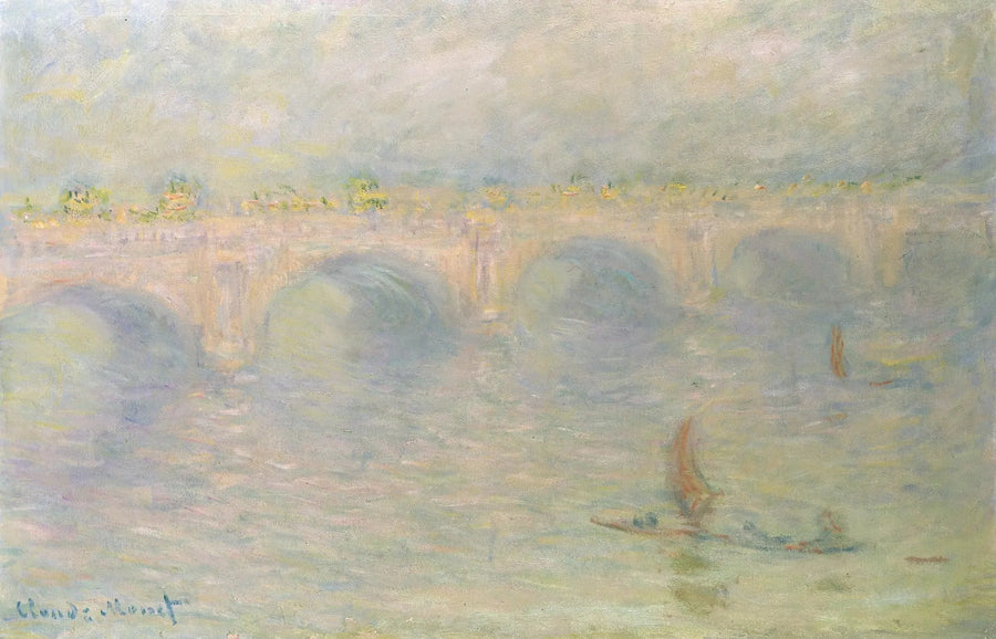 Ponte di Waterloo, effetto di sole - Claude Monet