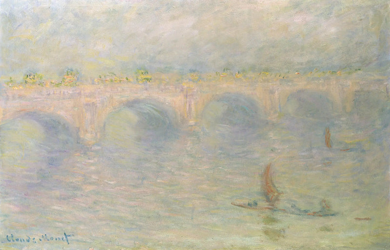 Ponte di Waterloo, effetto di sole - Claude Monet
