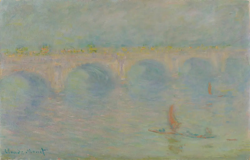Ponte di Waterloo, effetto di sole - Claude Monet