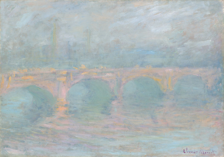 Il ponte di Waterloo - Claude Monet