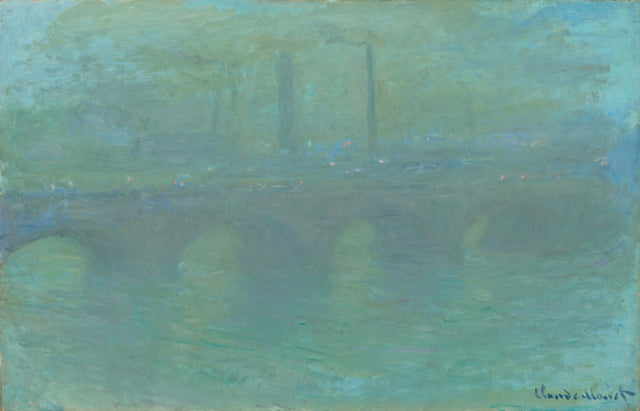Ponte di Waterloo, al crepuscolo - Claude Monet