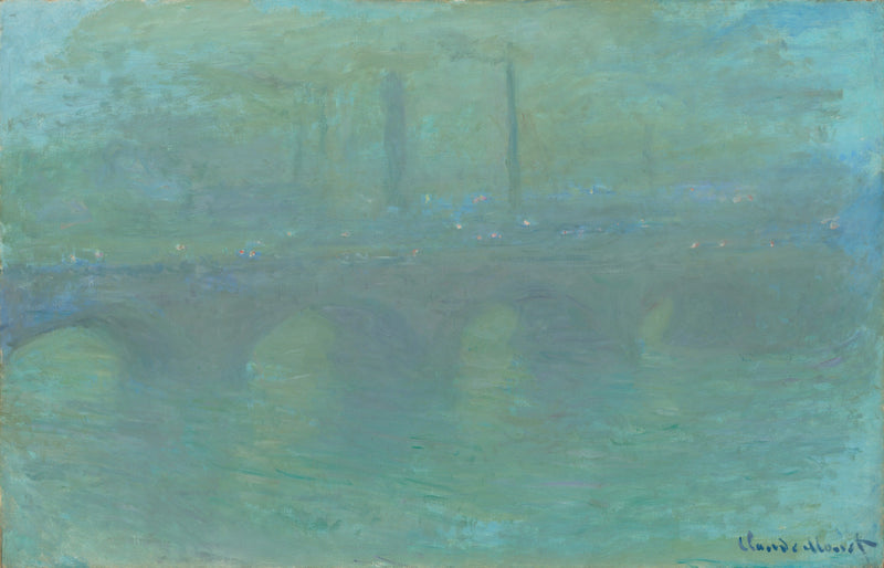 Il Ponte di Waterloo - Claude Monet