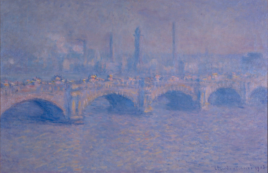 Ponte di Waterloo, effetto di sole - Claude Monet