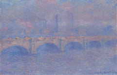 Ponte di Waterloo, effetto sole - Claude Monet