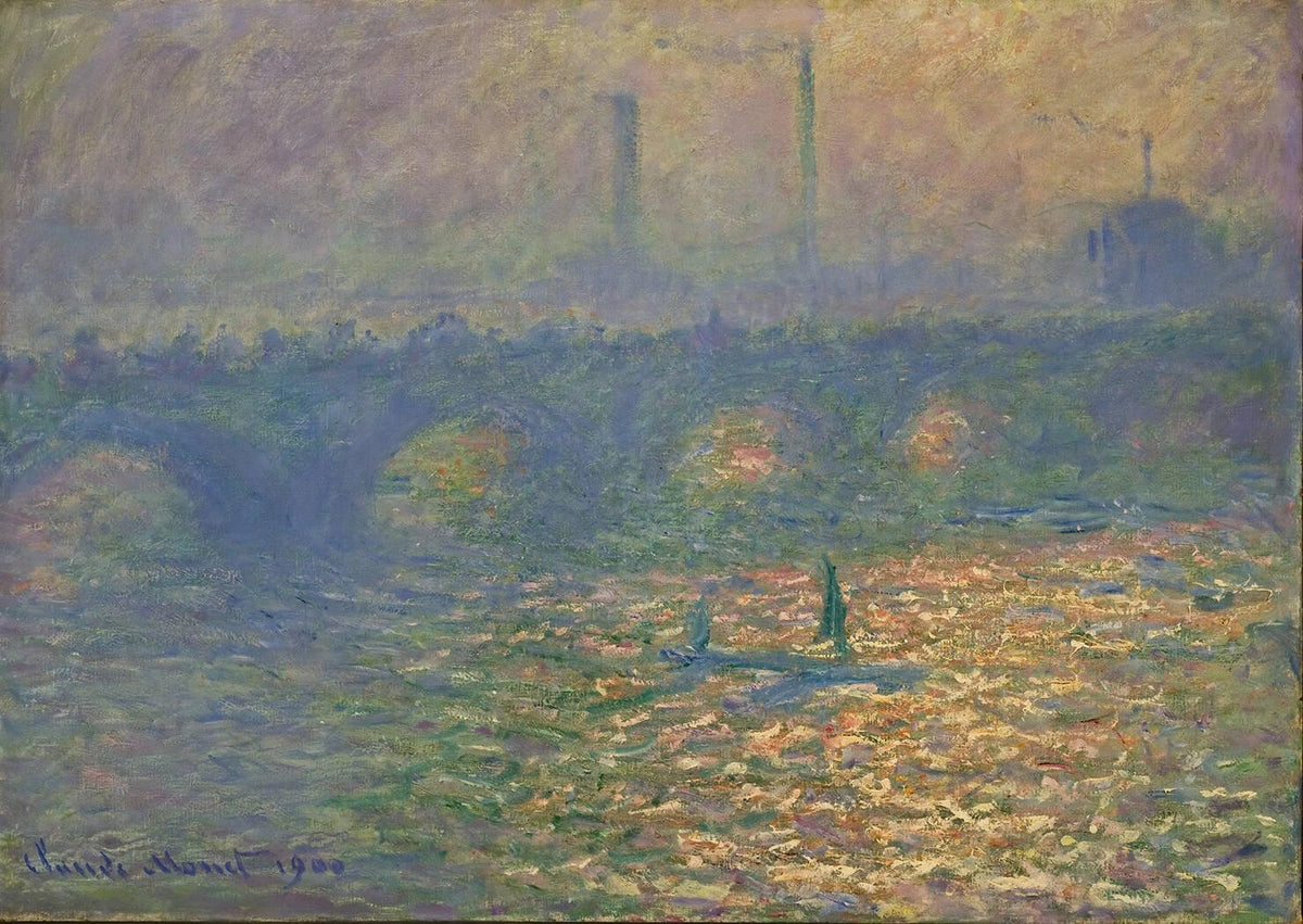Ponte di Waterloo W1555 - Claude Monet