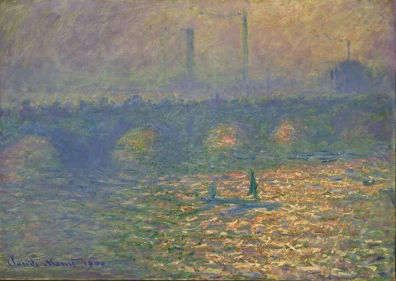 Ponte di Waterloo W1555 - Claude Monet