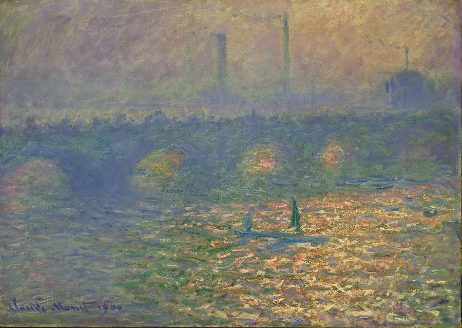 Il ponte di Waterloo - Claude Monet