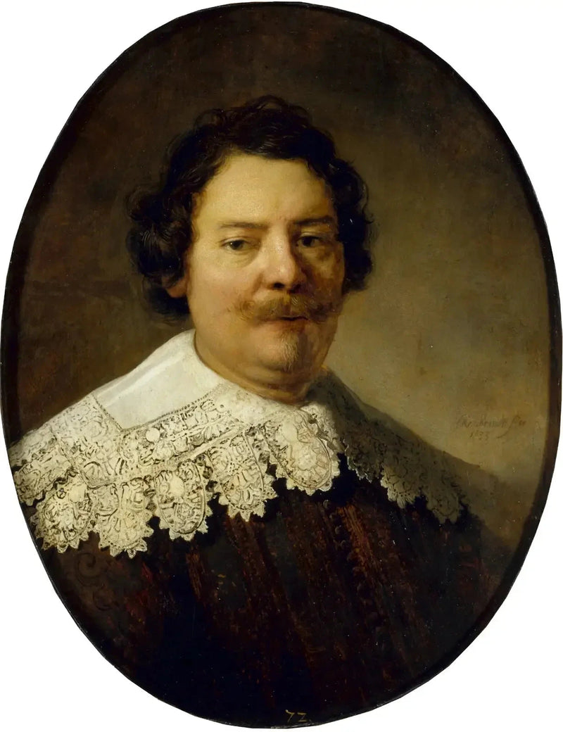 Ritratto di Willem Burggraeff, marito di Maertgen van Bilderbeecq - Rembrandt