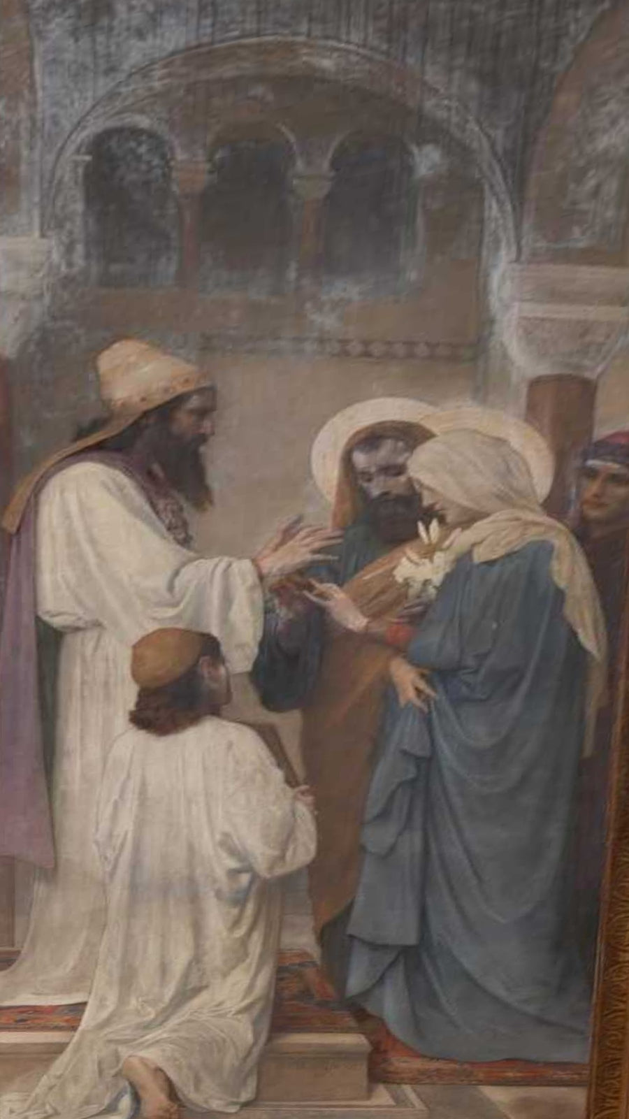 Le Mariage de la Vierge (1889) - Bouguereau