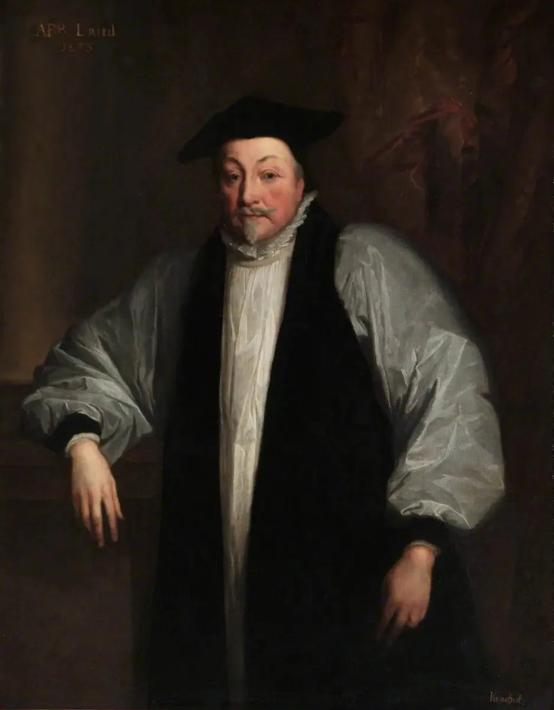 William Laud (1573–1645), arcivescovo di Canterbury - Antoine van Dyck