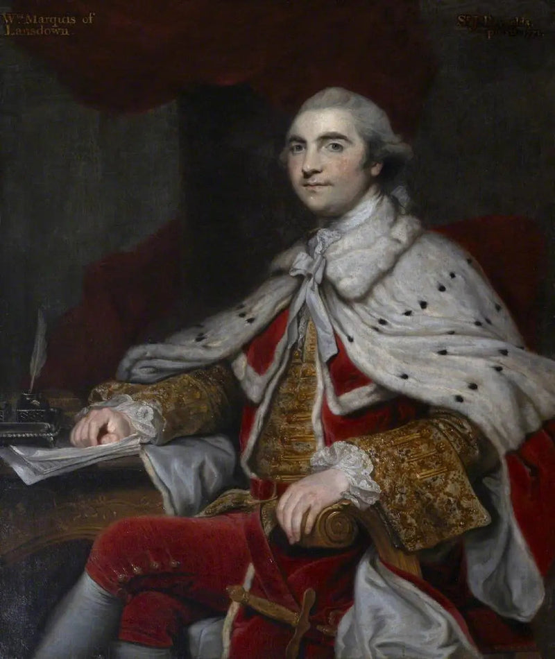 William Petty, 2º conte di Shelburne, poi 1º marchese di Lansdowne (1737-1805) - Joshua Reynolds