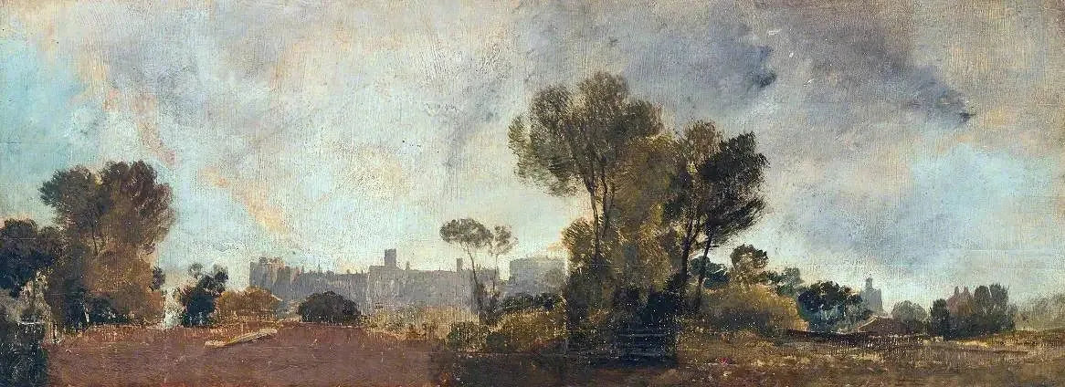 Windsor Castle from Salt Hill - J. M. W. Turner image 1 tableau peint à l’huile sur toile