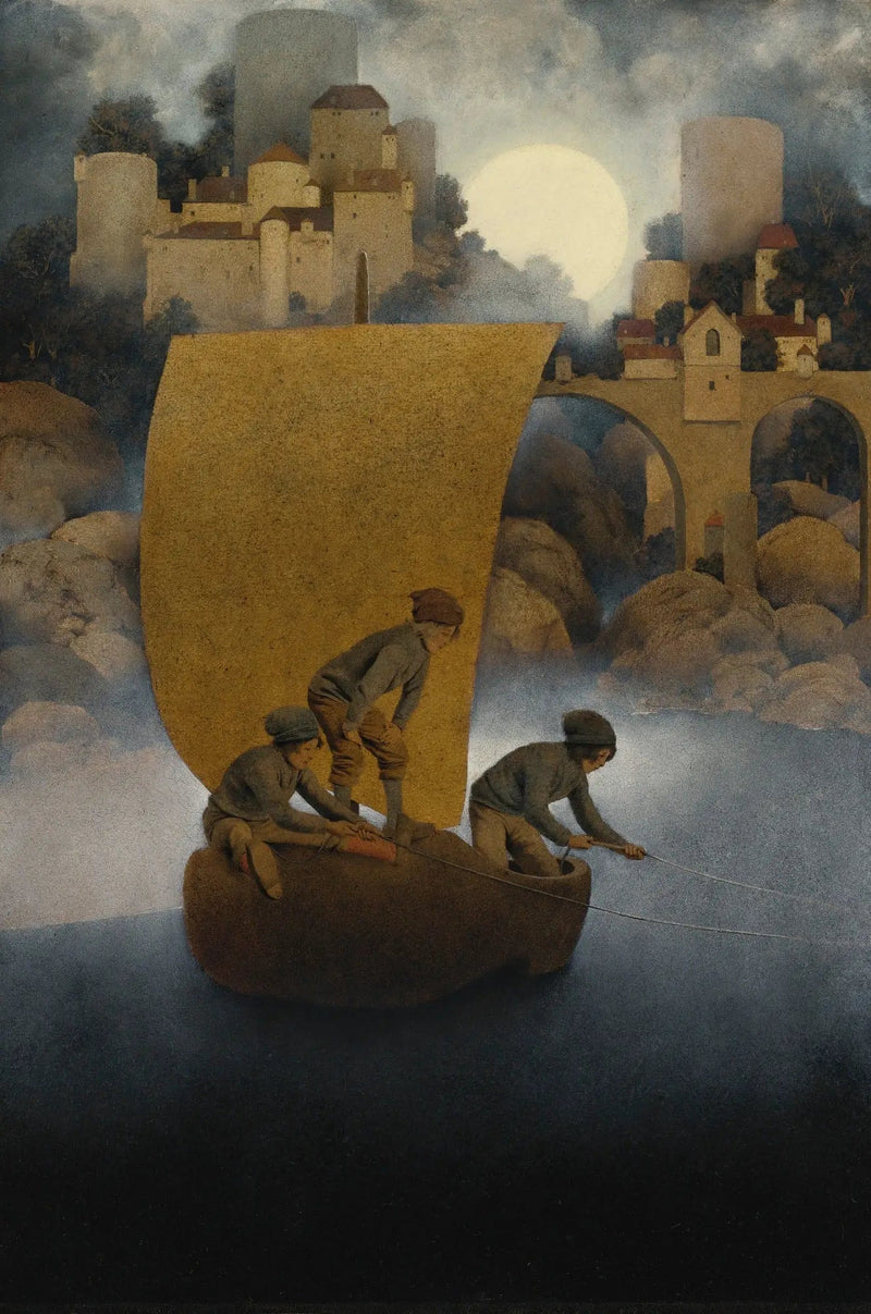 Wynken, Blynken e Nod - Maxfield Parrish