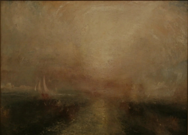 Yacht che si avvicina alla costa - J. M. W. Turner