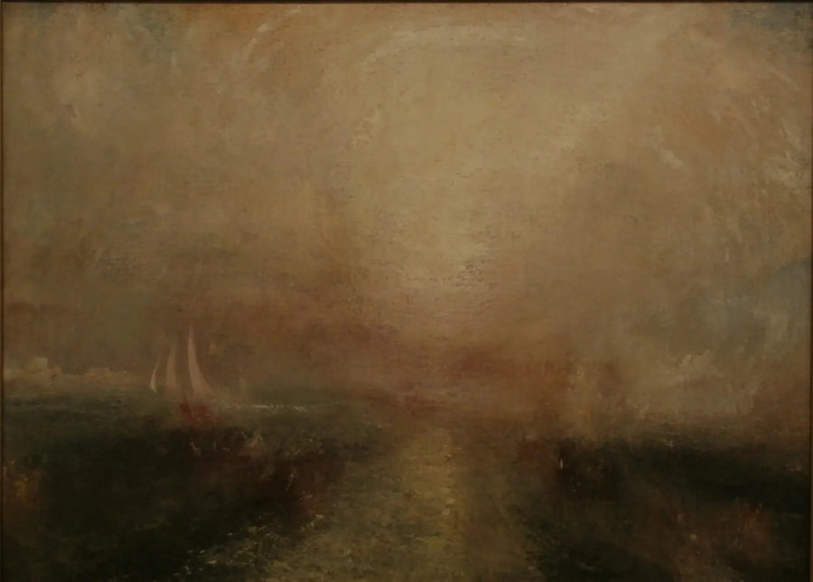 Yacht che si avvicina alla costa - J. M. W. Turner