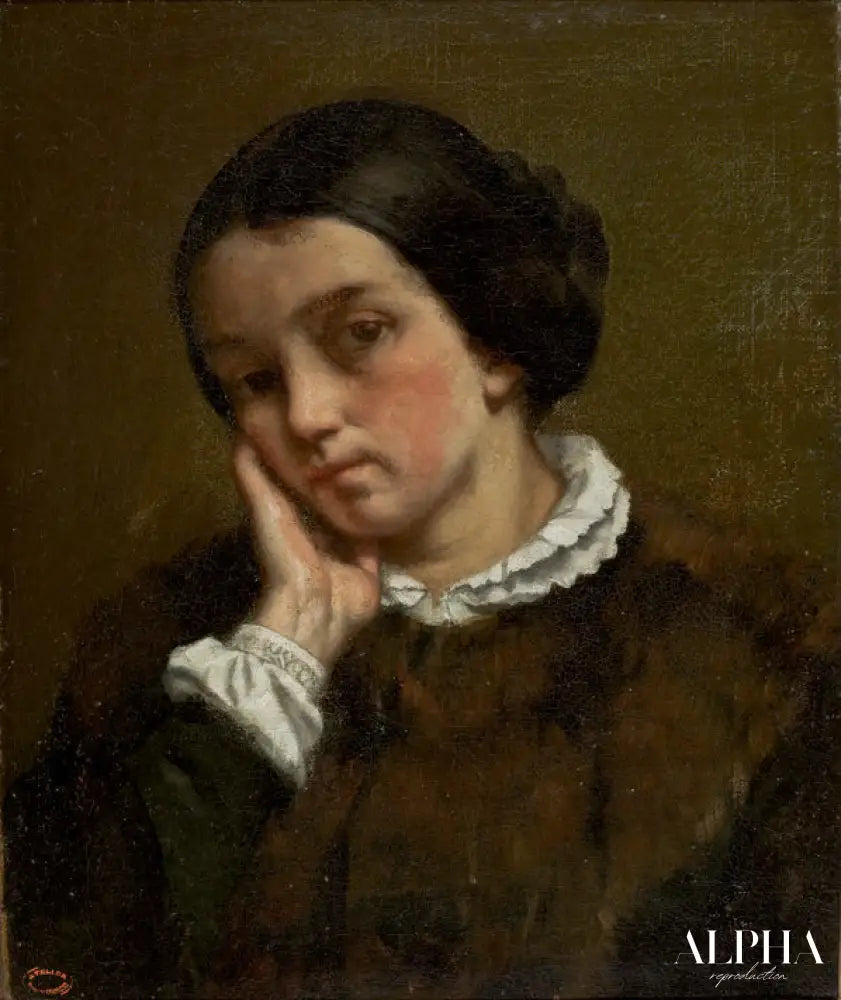 Zélie Courbet - Gustave Courbet - Reproductions de tableaux et peintures haut de gamme