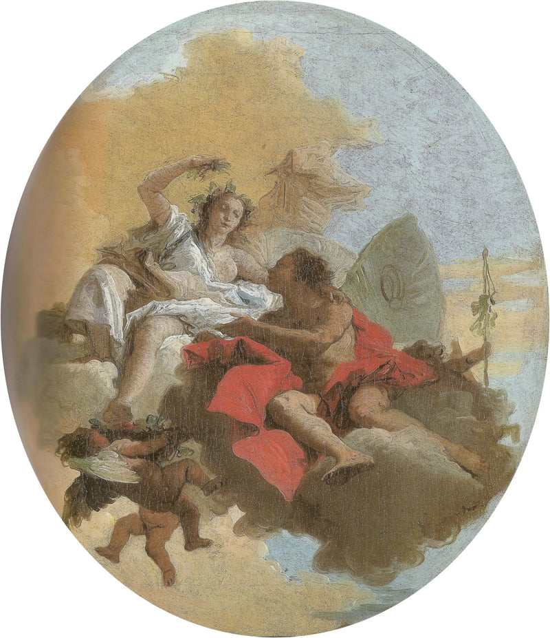 Zéphyr e Flore - Giovanni Battista Tiepolo
