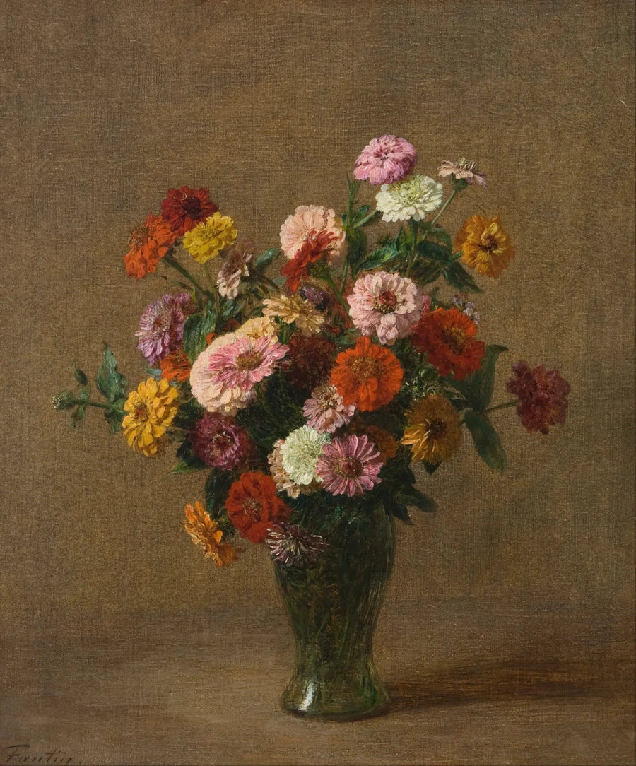 Zinnie - Henri Fantin-Latour