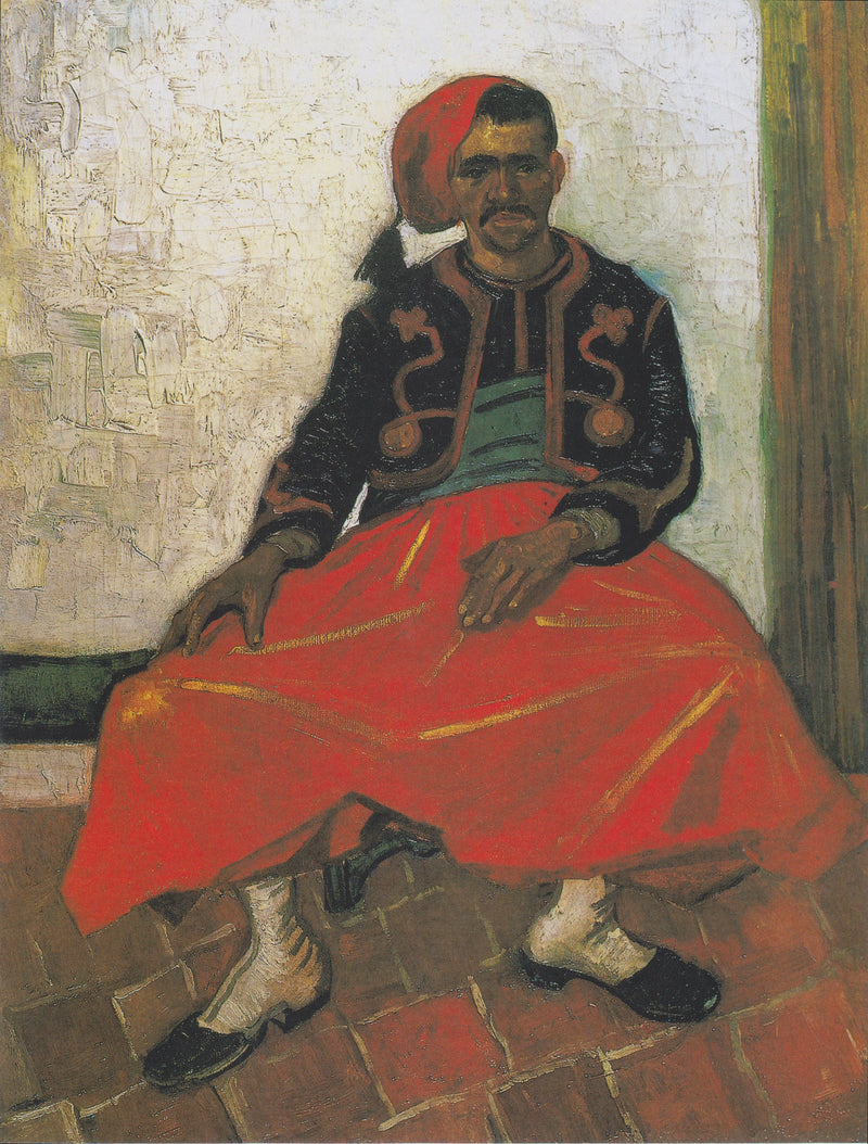 Il zouave seduto - Vincent van Gogh